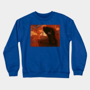 Autumn girl Crewneck Sweatshirt